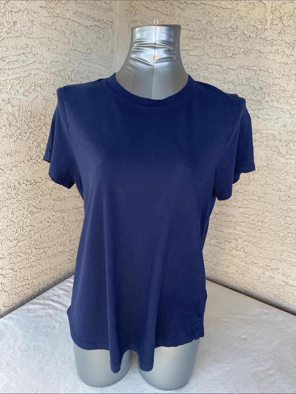 Madewell Navy Short Sleeve Crewneck Tee